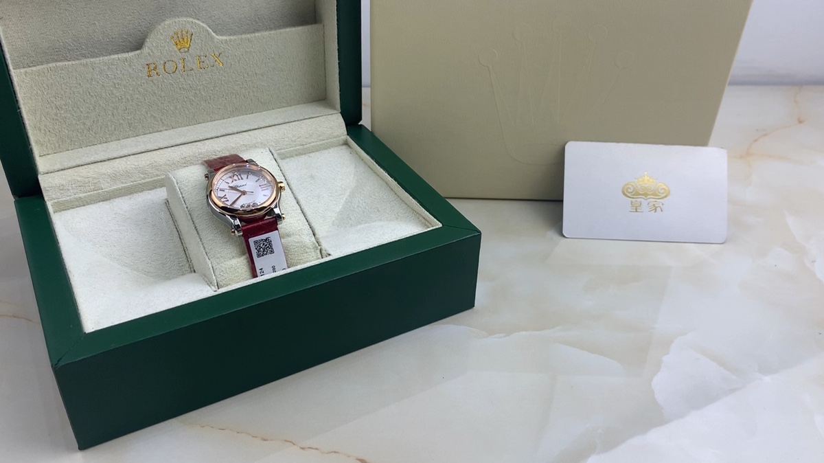 Chopard 皇家 萧邦快乐钻女表三钻腕表视频欣赏