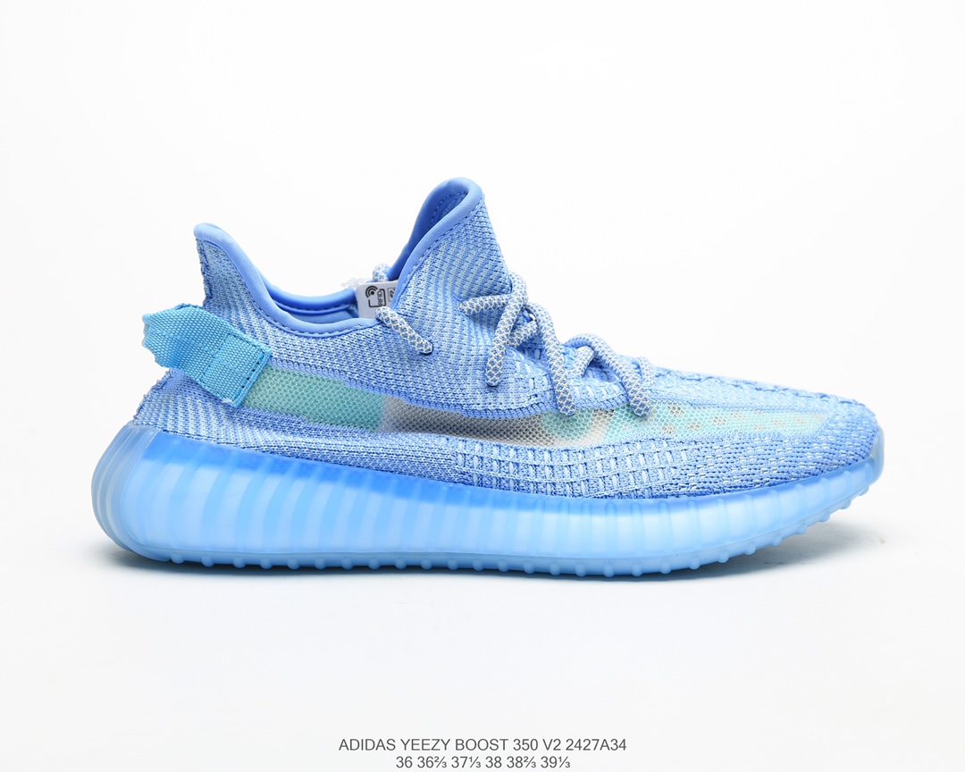 公司级福利💯
采用了透明材质的设计！adidas 椰子Yeezy 350v2 “Static”系列百搭轻便爆米花中底慢跑鞋 尺码：36 36.5 37 38 38.5 39 40 40.5 41 42 42.5 43 44 44.5 45 46