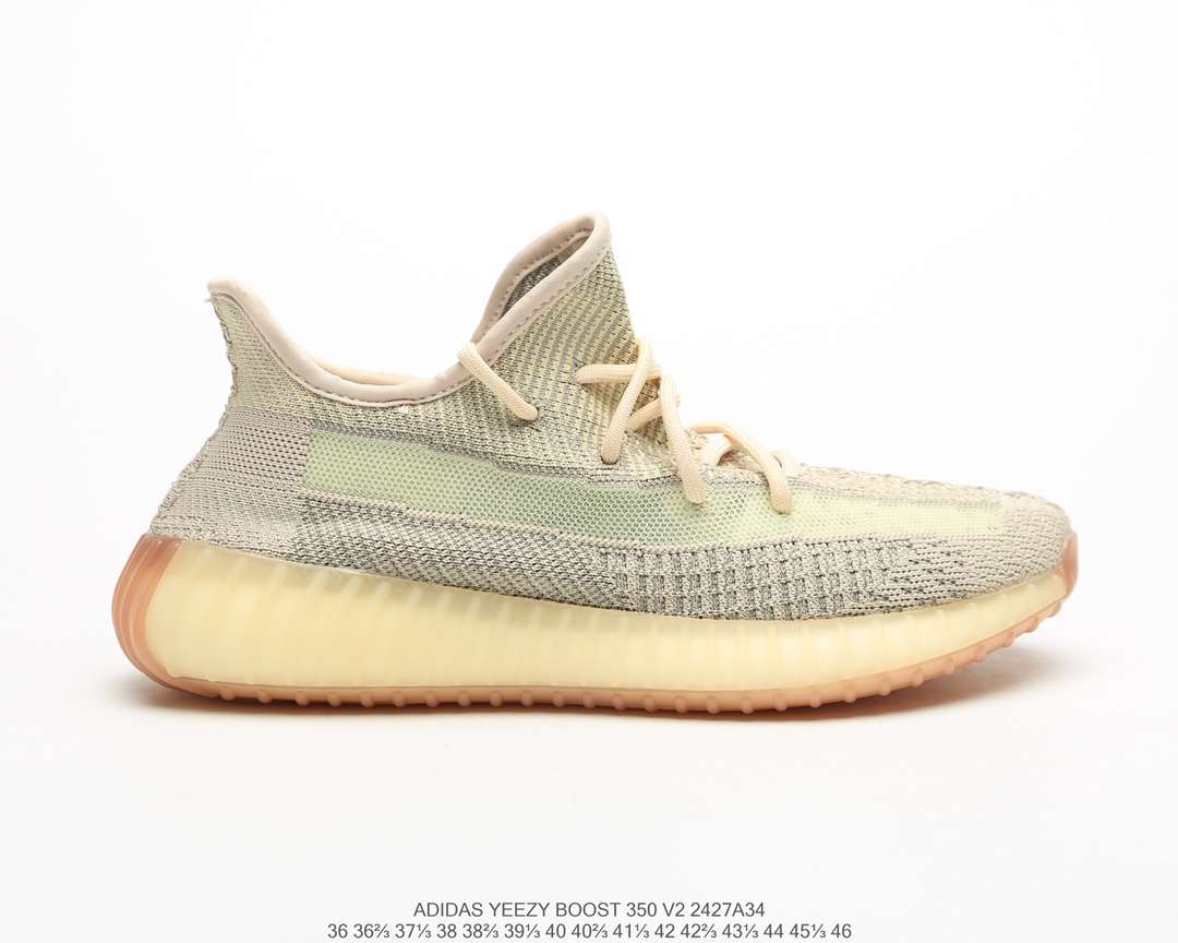 公司级福利💯
采用了透明材质的设计！adidas 椰子Yeezy 350v2 “Static”系列百搭轻便爆米花中底慢跑鞋 尺码：36 36.5 37 38 38.5 39 40 40.5 41 42 42.5 43 44 44.5 45 46