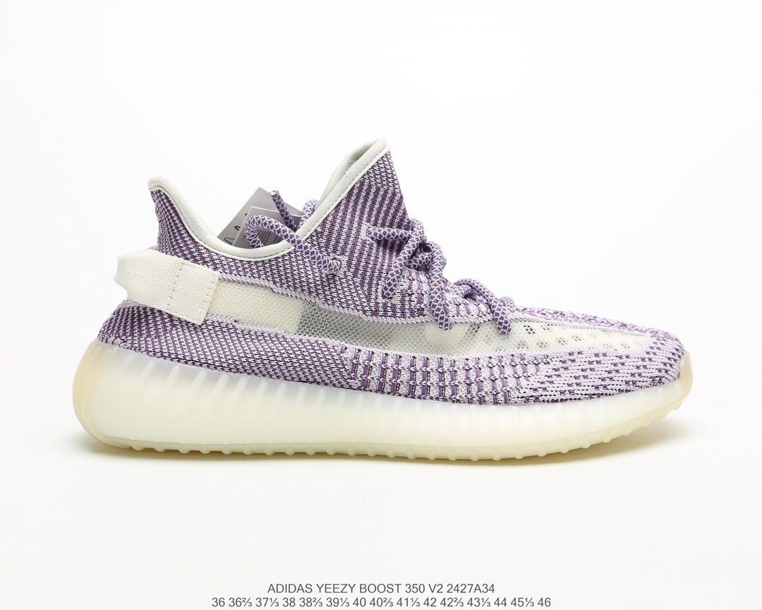 公司级福利💯
采用了透明材质的设计！adidas 椰子Yeezy 350v2 “Static”系列百搭轻便爆米花中底慢跑鞋 尺码：36 36.5 37 38 38.5 39 40 40.5 41 42 42.5 43 44 44.5 45 46