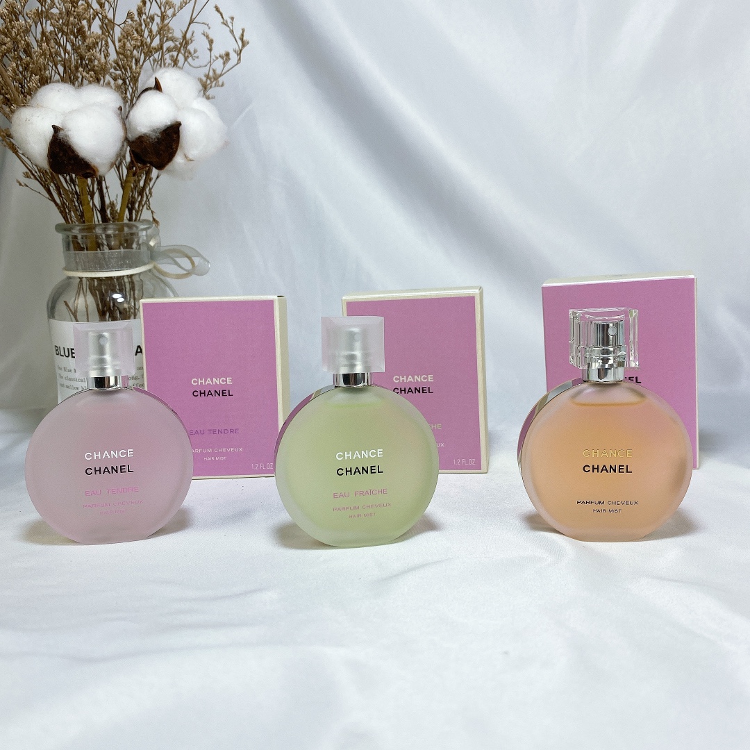Chanel Chance Hair Mist: Refreshing Fragrance for On-the-Go Hair Care 1 i1574870115 743 0