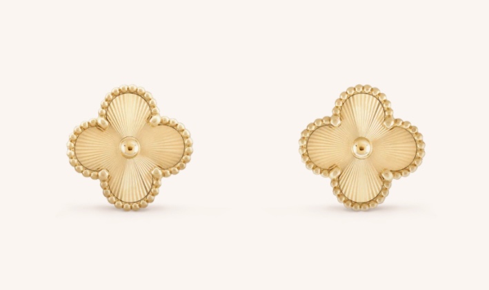 NO:661229,Official details Vintage Alhambra earrings, Vac stud earrings19860909官方细节 Vintage Alhambra耳扣,Vac耳钉,Jewelry