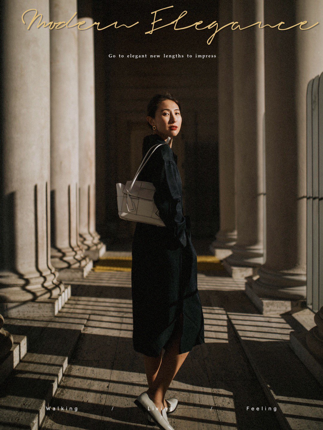 Bottega Veneta The Arco 33 BAG 575943石膏白
