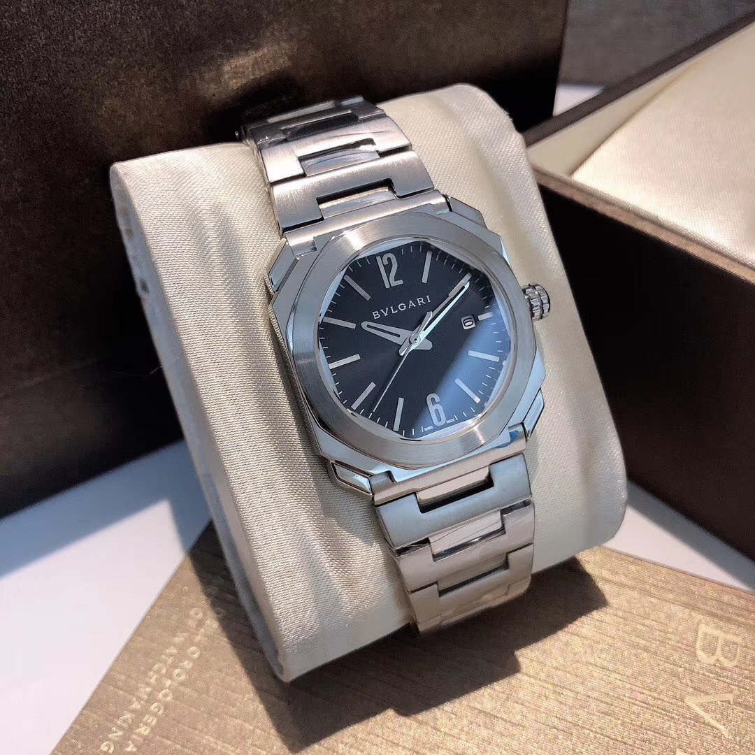 Bvlgari 宝格丽OCTO系列女表钢带款腕表