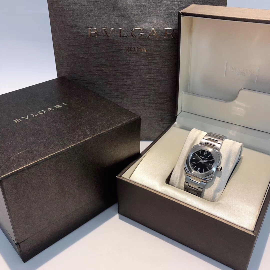 Bvlgari 宝格丽OCTO系列女表钢带款腕表