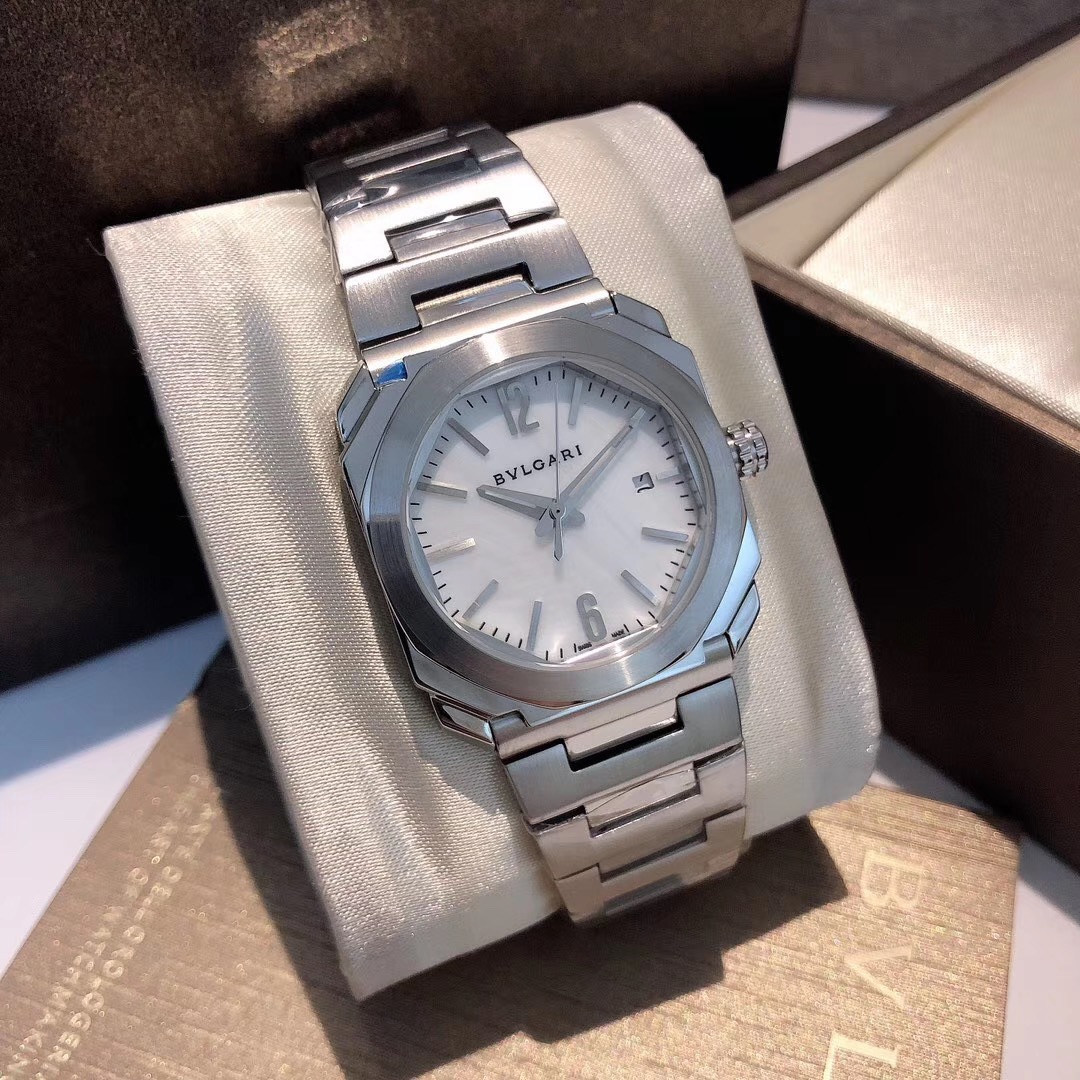 Bvlgari 宝格丽OCTO系列女表钢带款腕表