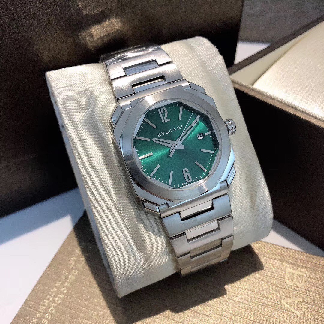 Bvlgari 宝格丽OCTO系列女表钢带款腕表