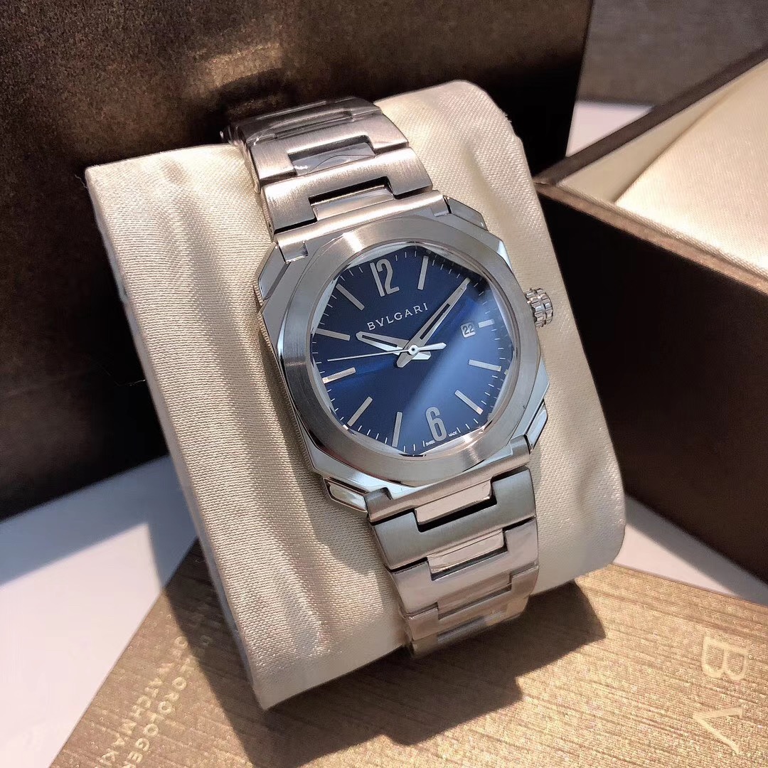 Bvlgari 宝格丽OCTO系列女表钢带款腕表