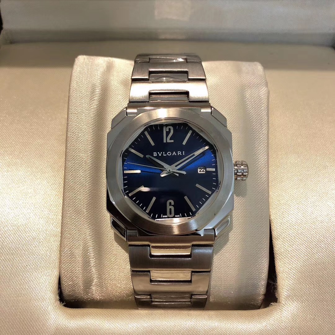 Bvlgari 宝格丽OCTO系列女表钢带款腕表