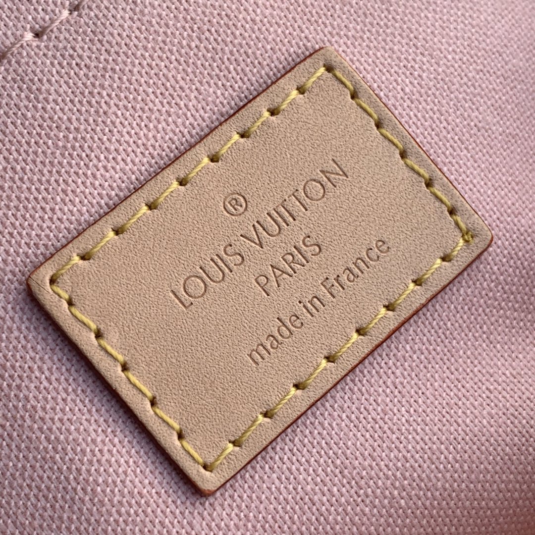 Louis Vuitton LV Croisette 棋盘格手提包 N41581白色