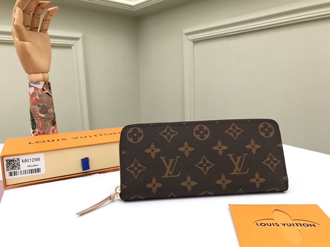 NO:672351,[Top Original Order] M60742 pink Clémence wallet made of fashionable and practical Monogram canvas is small in appearance but full of capacity. The bright lining and leather zipper pull make it more delicate and charming. Size 19x9, LV wallet, louis vuitton, wallets19860909【顶级原单】M60742粉色以时尚而实用的 Monogram 帆布制成的Clémence钱夹外形小巧,但容量十足. 色泽明亮的衬里和皮质拉链头更令其显露娇俏可人之美.尺寸19x9,,LV钱包,louis vuitton,wallets,欧美剧