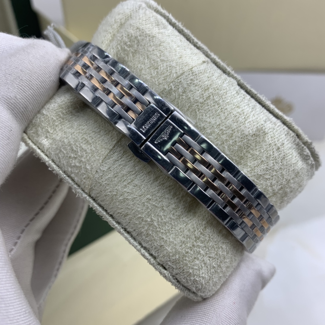 Longines 皇家 浪琴博雅 小巧间玫瑰金女款腕表