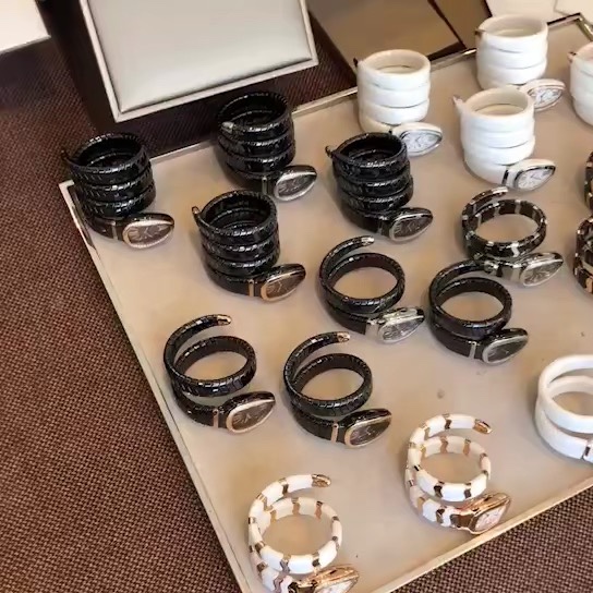 Bvlgari 宝格丽全 陶瓷，黑白金女款