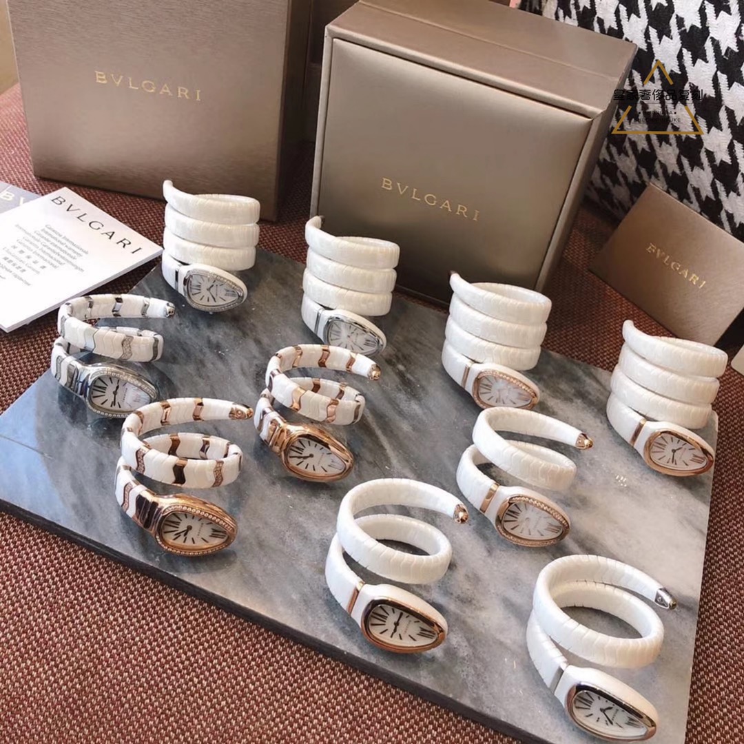 Bvlgari 宝格丽全 陶瓷，黑白金女款