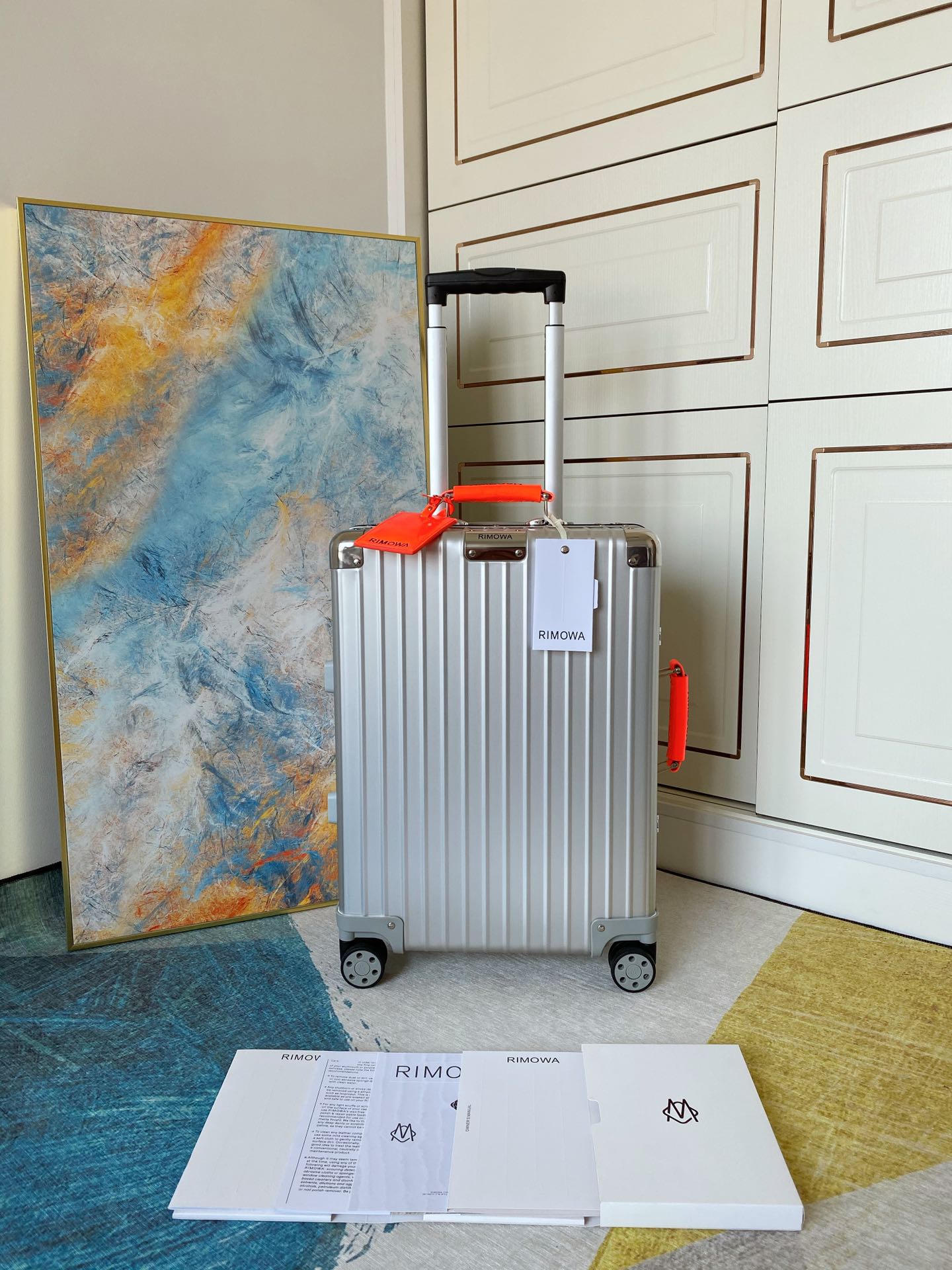[Rose] rimowa collaboration AMBUSH ® To celebrate the 120th anniversary of #RIMOWA#, it references the diary of Yoon Ah…