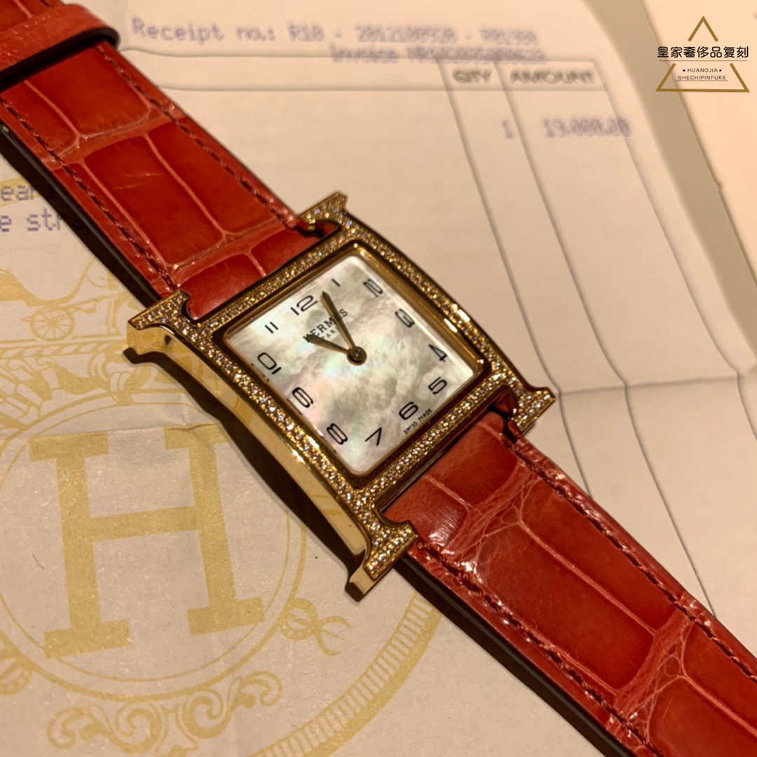 Hermès 爱马仕七彩斑斓的H女腕表，您人生中最喜欢的哪种颜色？它就有哪种颜色