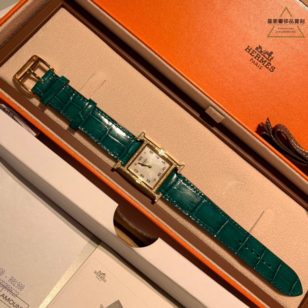 Hermès 爱马仕七彩斑斓的H女腕表，您人生中最喜欢的哪种颜色？它就有哪种颜色