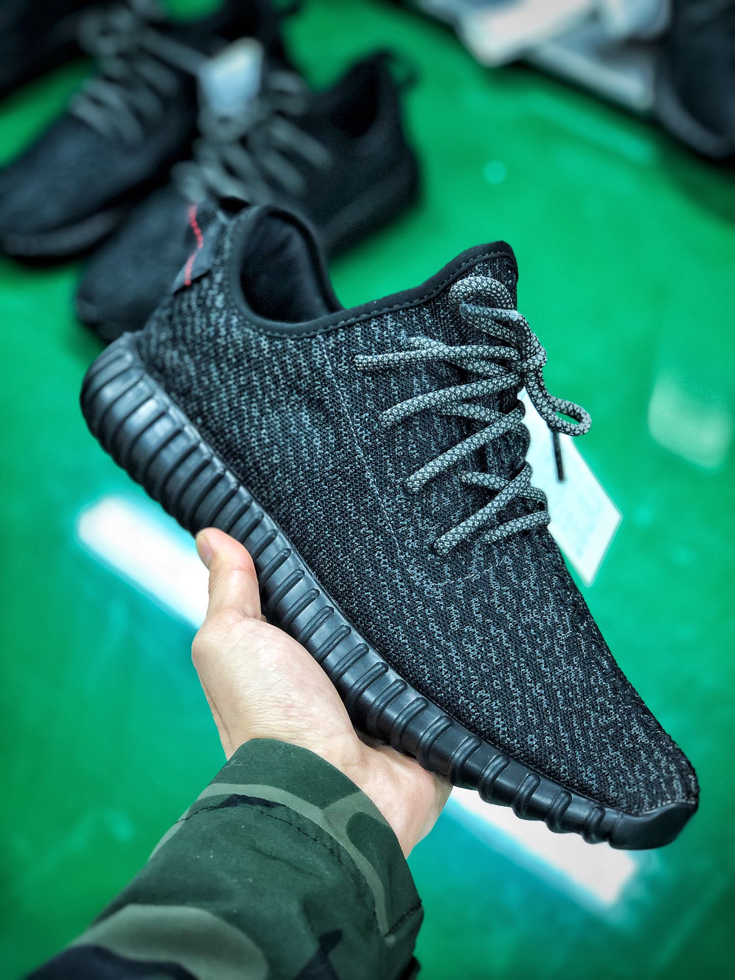 Apoyo al pago Yeezy Boost 350 V1 "Pirate Black" Después de tres años, una obra de sentimiento, envío exclusivo original…
