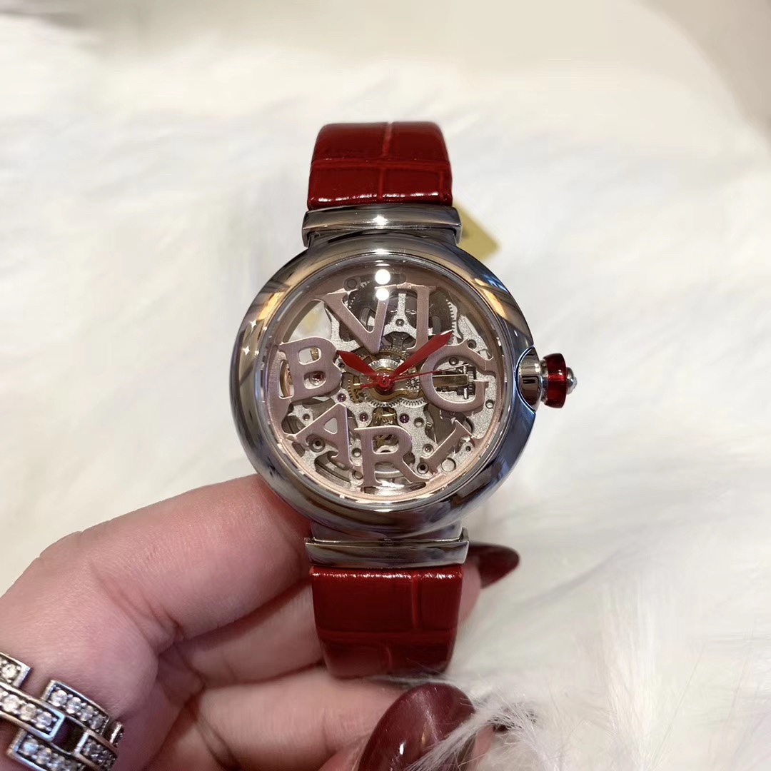 Bvlgari 宝格丽LVCEA最新系列女士机械表极光系列腕表