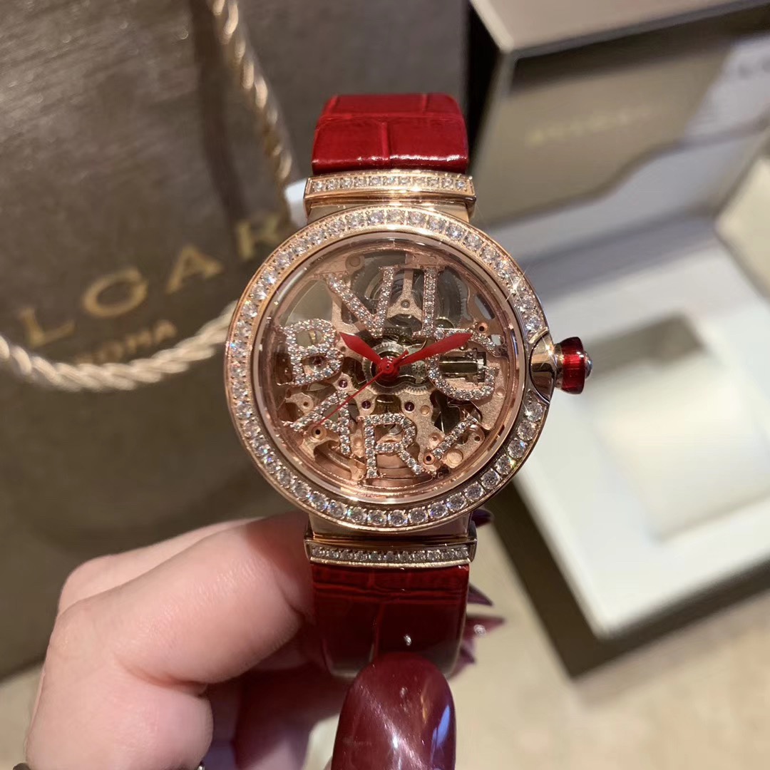 Bvlgari 宝格丽LVCEA最新系列女士机械表极光系列腕表