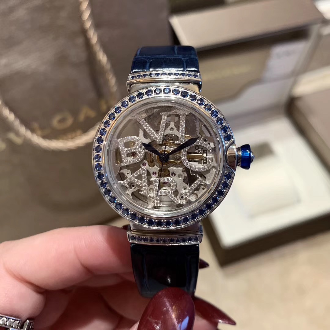 Bvlgari 宝格丽LVCEA最新系列女士机械表极光系列腕表