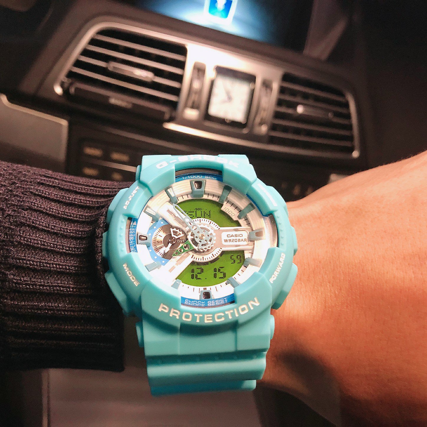 Casio G-Shock GA-110 Light Blue: Popular Color for Men and Women. - 图片 4