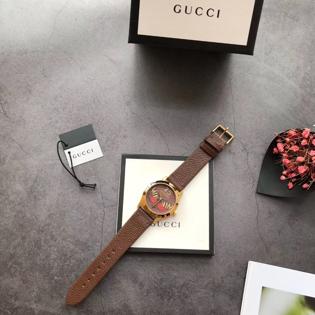 Gucci 古驰蜜蜂和蝴蝶 ，非常特别的女表