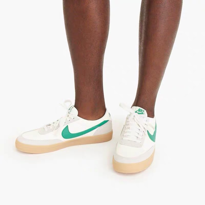 130 J.Crew x Nike 联名 Killshot II Leather  采用米白色皮革制作鞋身 432997-107