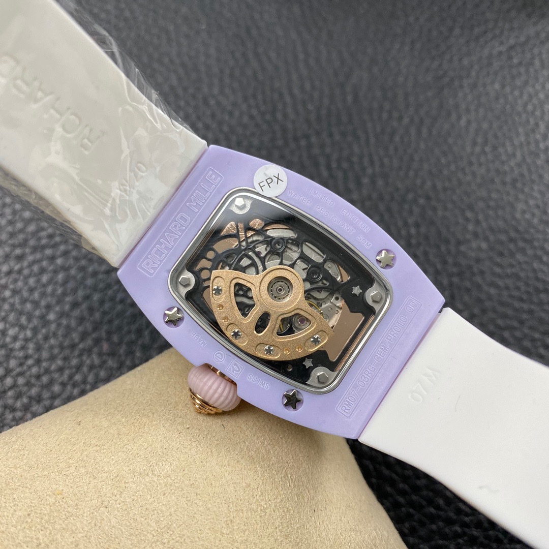 Richard Mille 理查德bon bon系列最稀有的作品 克服传统工艺打破模式 钟表最受尊敬的技术之一
