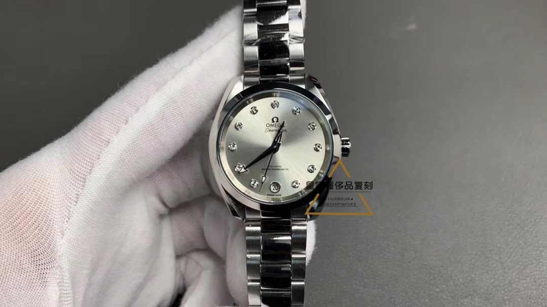 Omega 欧米茄海马女款150腕表，用钻石代替时间的腕表，都不差