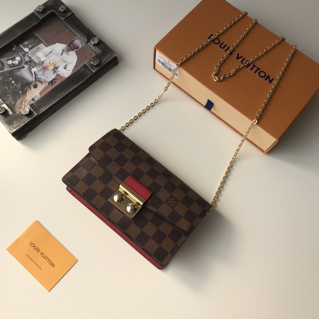 لويس فيتون LV Flore محفظة الجيب تقسم Monogram Canvas جلد العجل قماش البقر سلسلة M62020