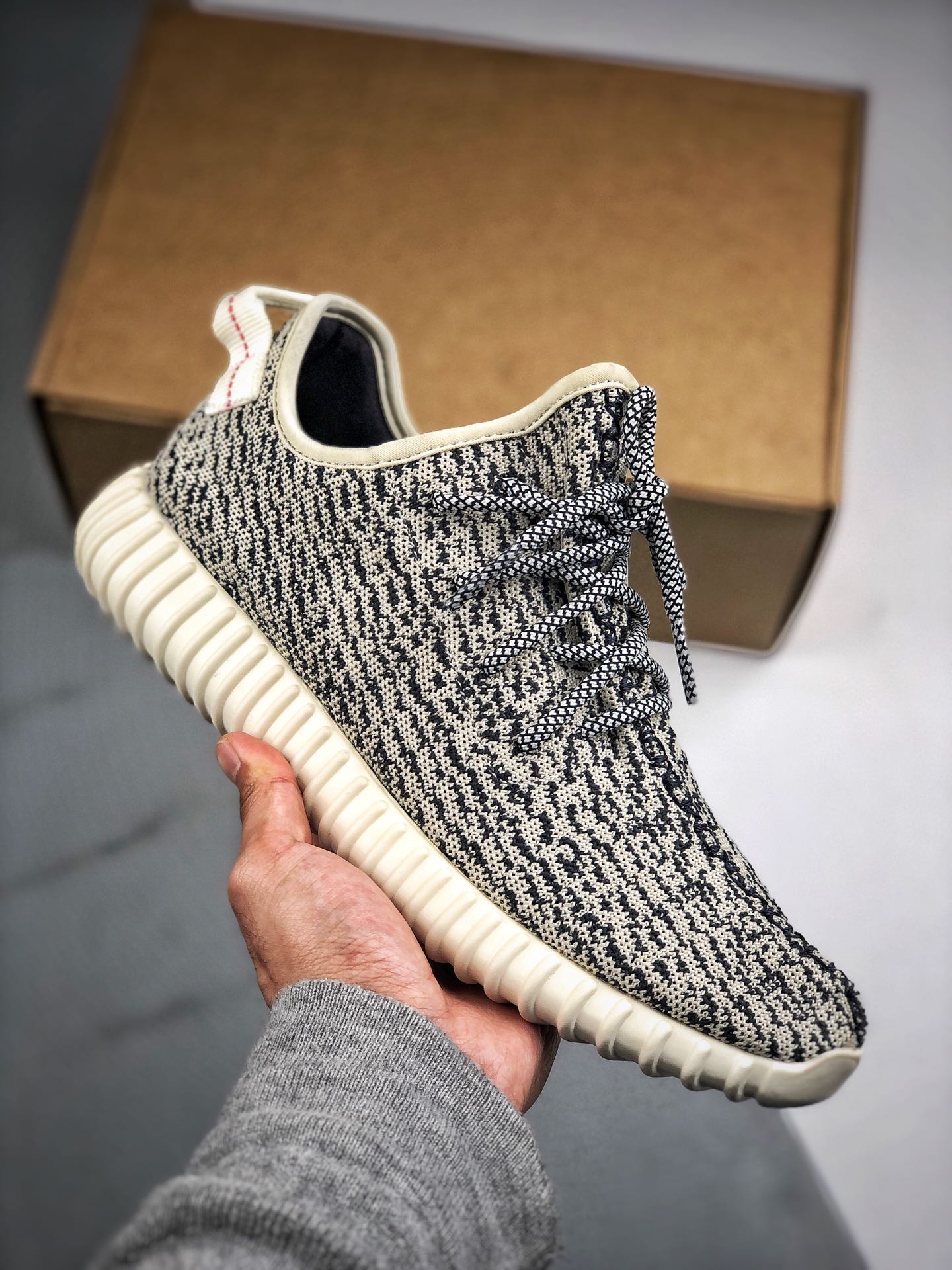Apoyo al pago Yeezy Boost 350 V1 "Turtledove" Después de tres años, una obra de sentimiento, envío exclusivo original p…