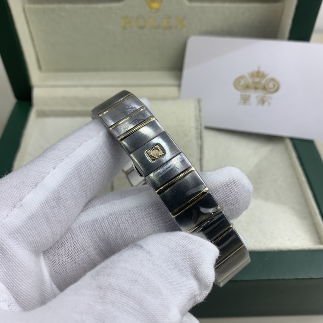 Omega 皇家 欧米茄星座系列女款镶钻腕表