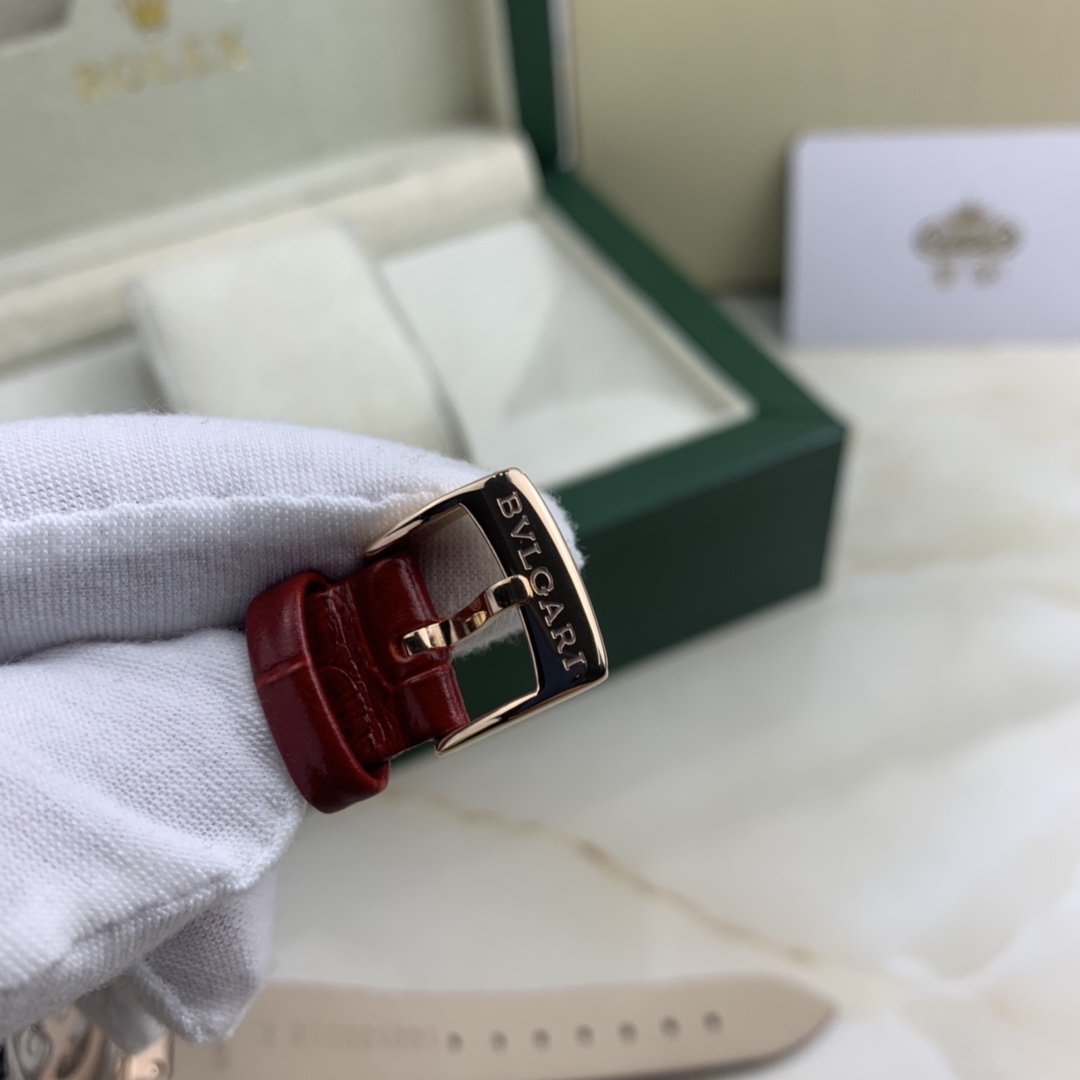 Bvlgari 皇家 宝格丽女款镂空机械腕表