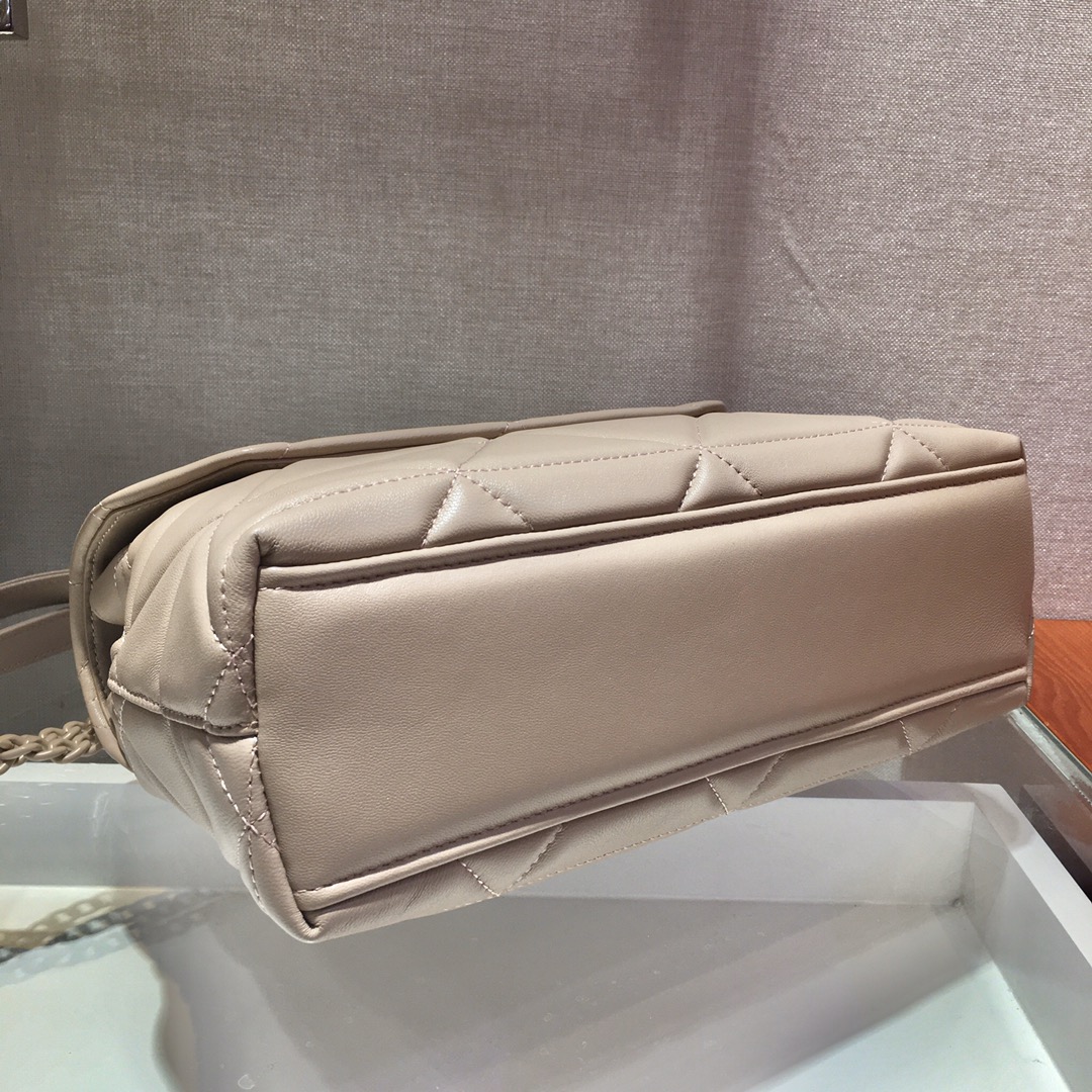 PRADA普拉达进口小羊皮肩背包1BD231