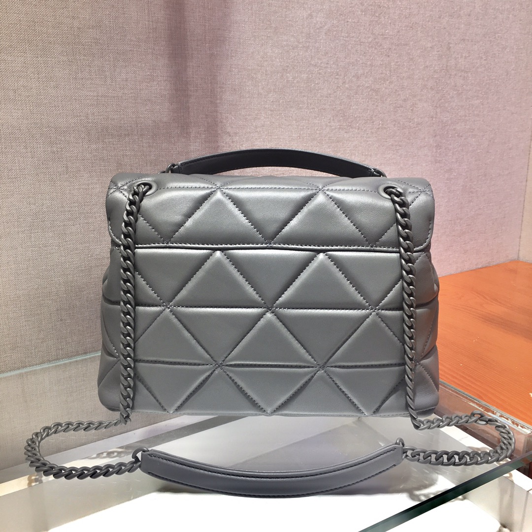 PRADA普拉达进口小羊皮肩背包1BD231