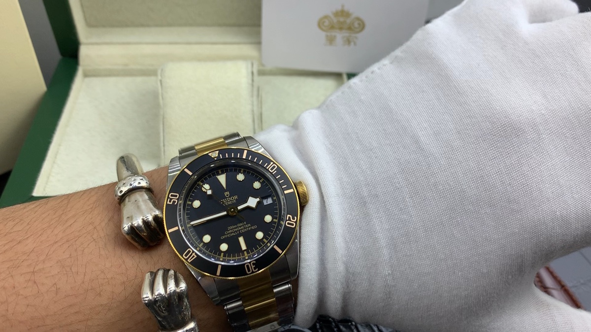 Tudor 皇家 帝舵启承系列间金盾男款腕表视频欣赏