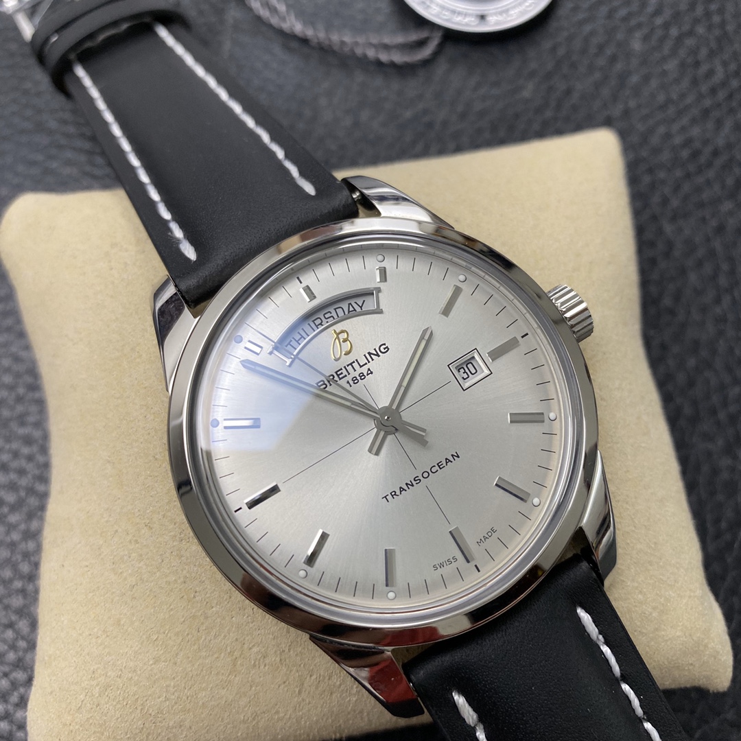 [Breitling Watches]v7 transoceanic white flour