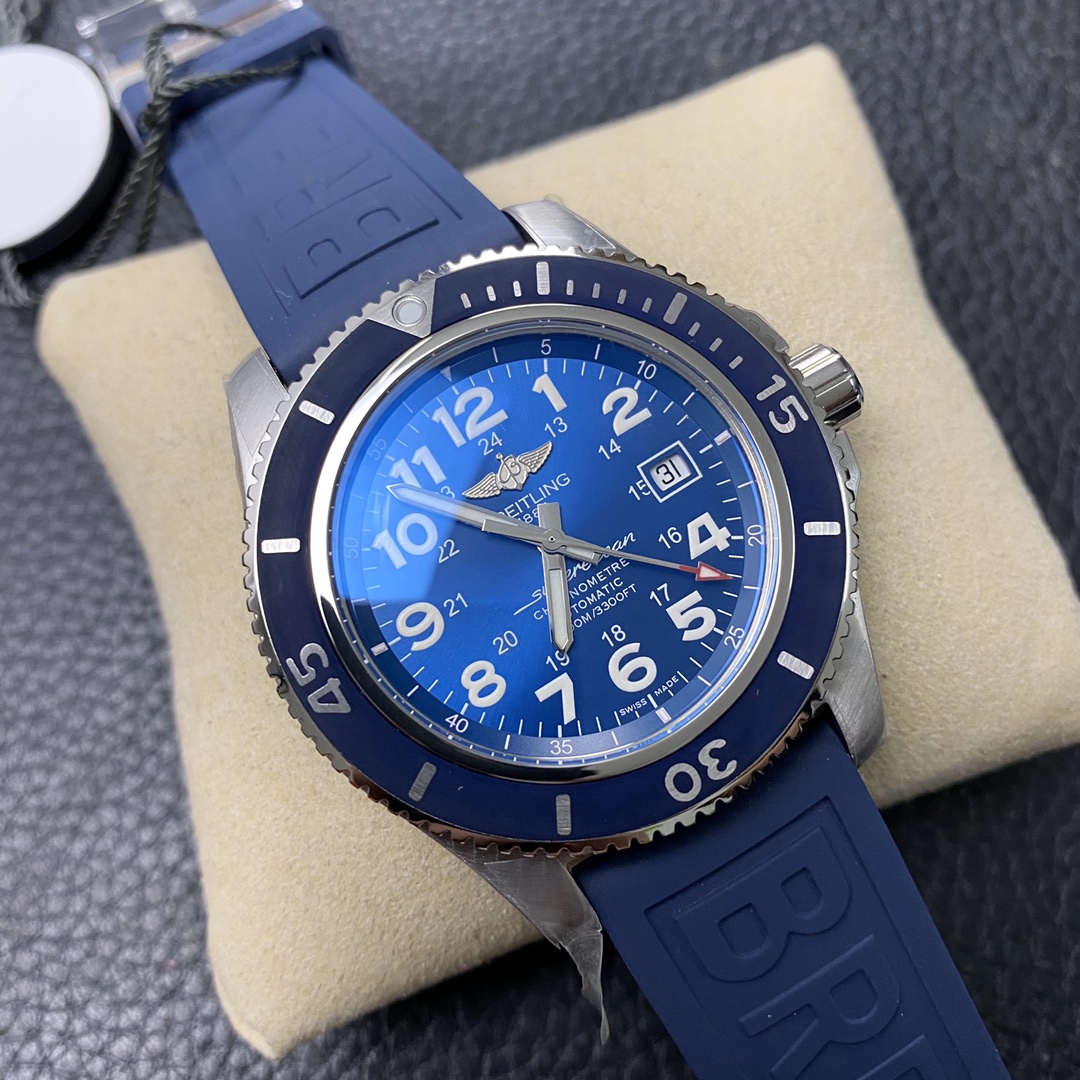 [Breitling Watches]GF Super Ocean Blue Side