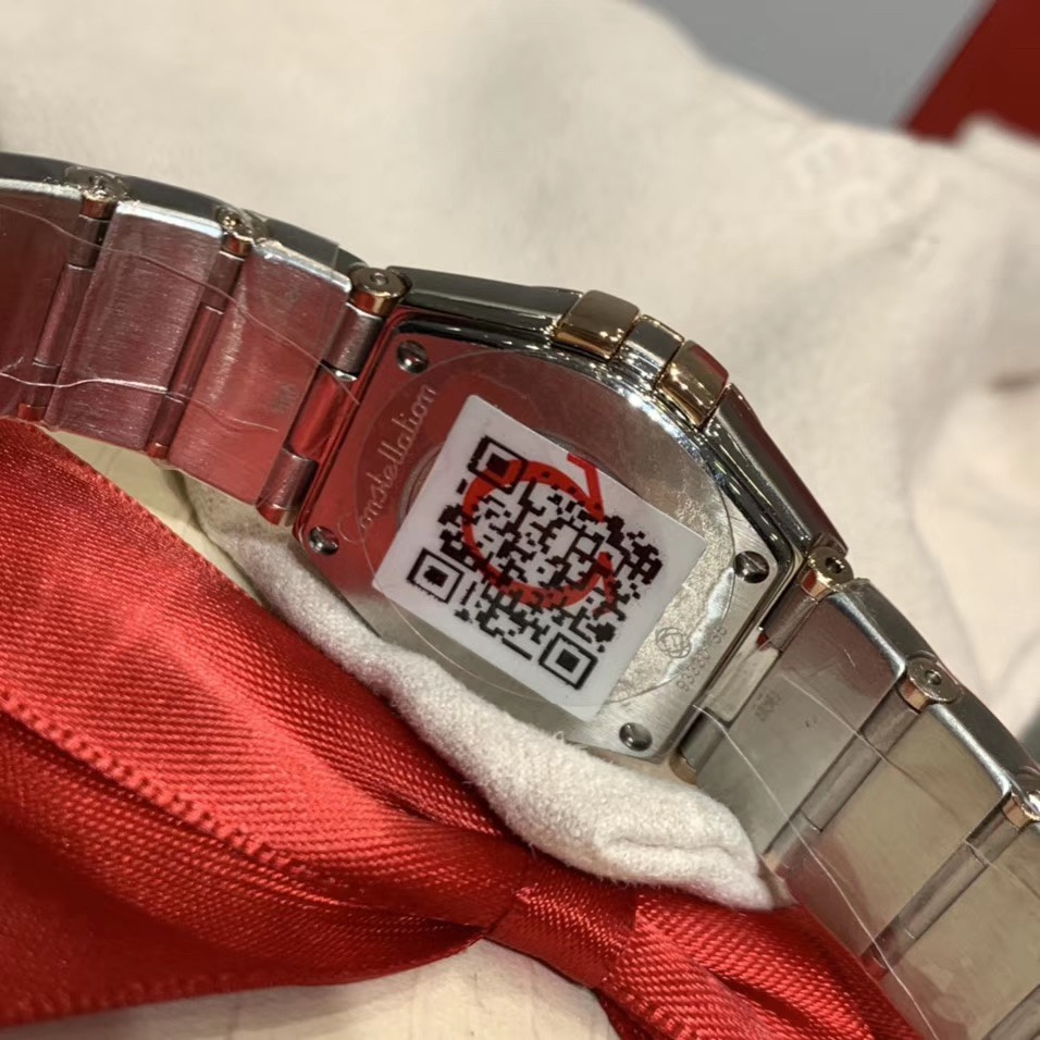 Omega 最美欧米茄星座贝壳面镶钻女表