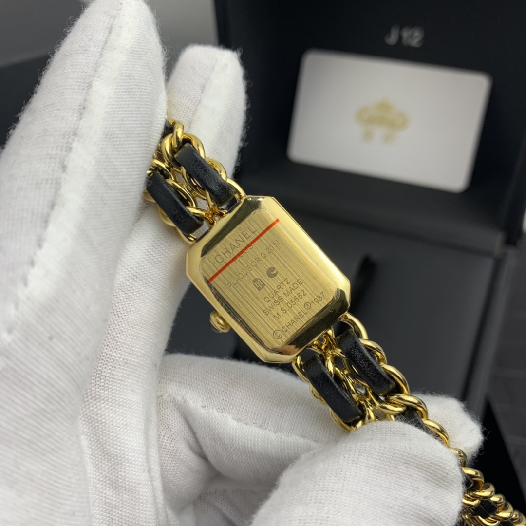 Chanel 皇家 香奈儿PREMIERE系列精钢皮革女表