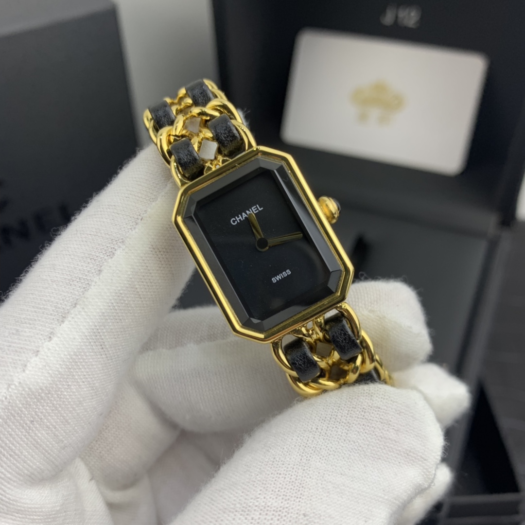 Chanel 皇家 香奈儿PREMIERE系列精钢皮革女表