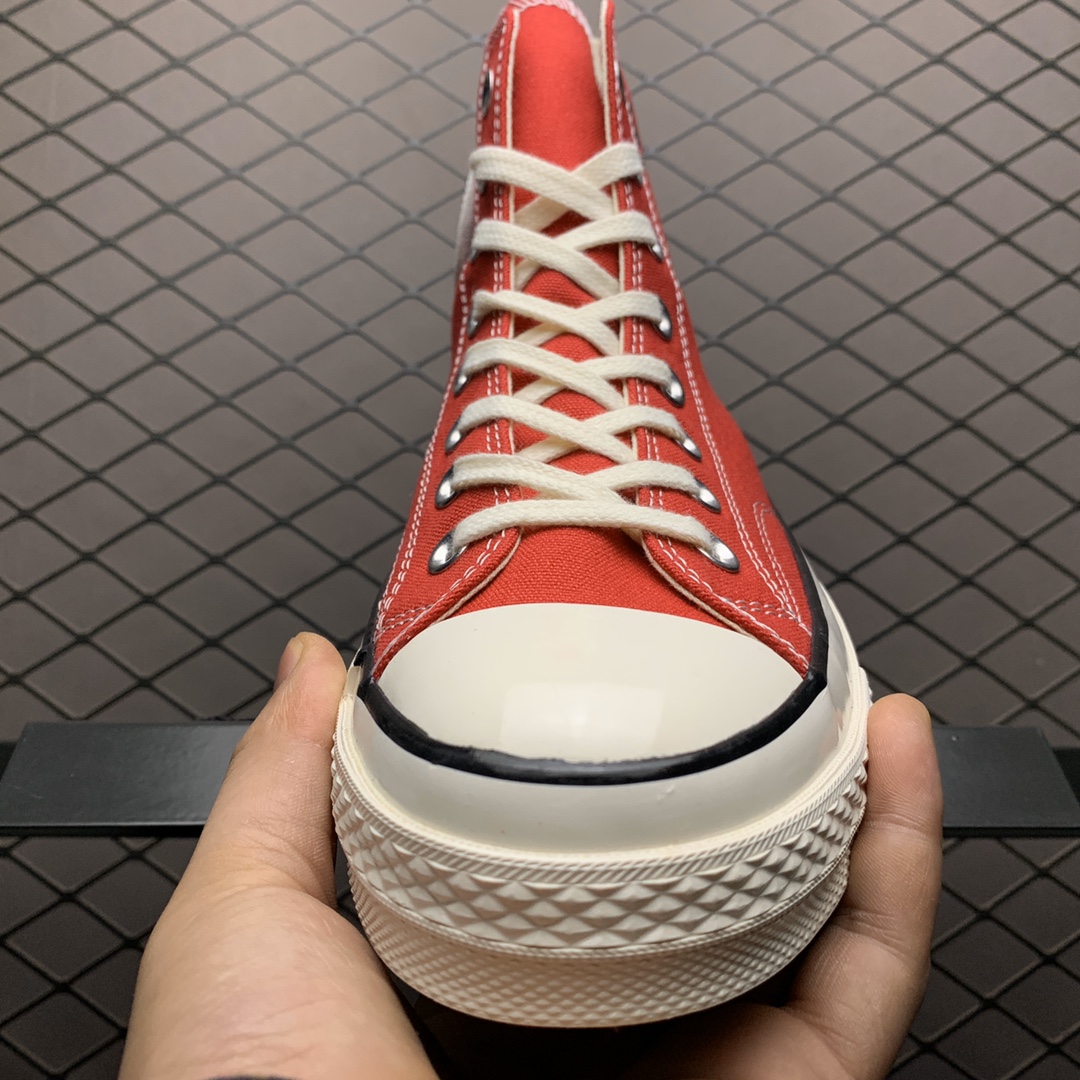 110   Converse 匡威  Chunk 70s 旺仔牛奶联名客制 高帮帆布休闲板鞋