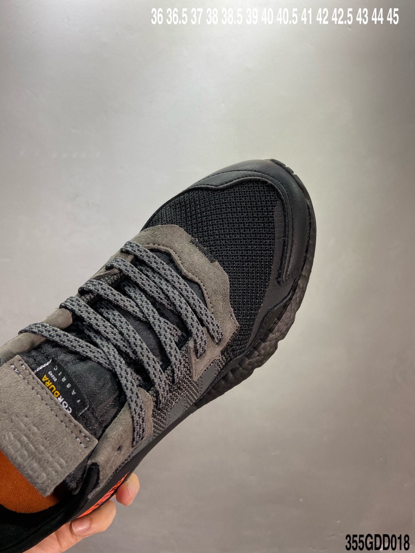 190 巴斯夫真爆 Adidas Nite Jogger 2019 Boost 亮光橘反光 联名夜行者  FW3618