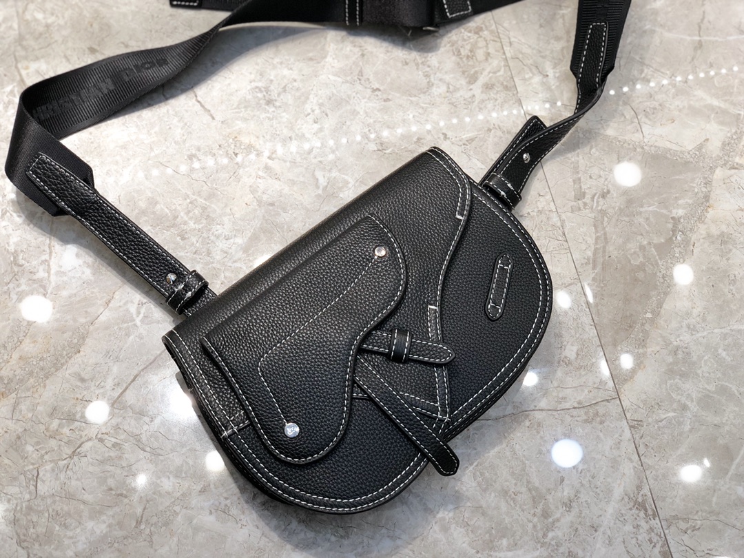 Hermes Black Togo So Kelly 22 Shoulder Bag 195A □M 134206