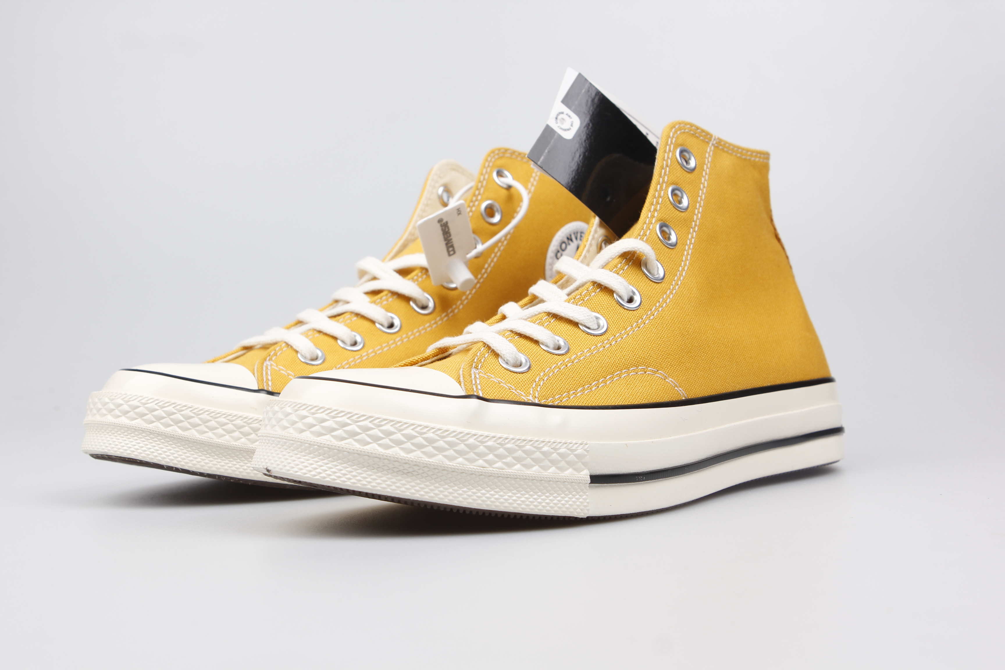 85 2018黑标升级版converse all star匡威1970S三星标红高帮帆布鞋