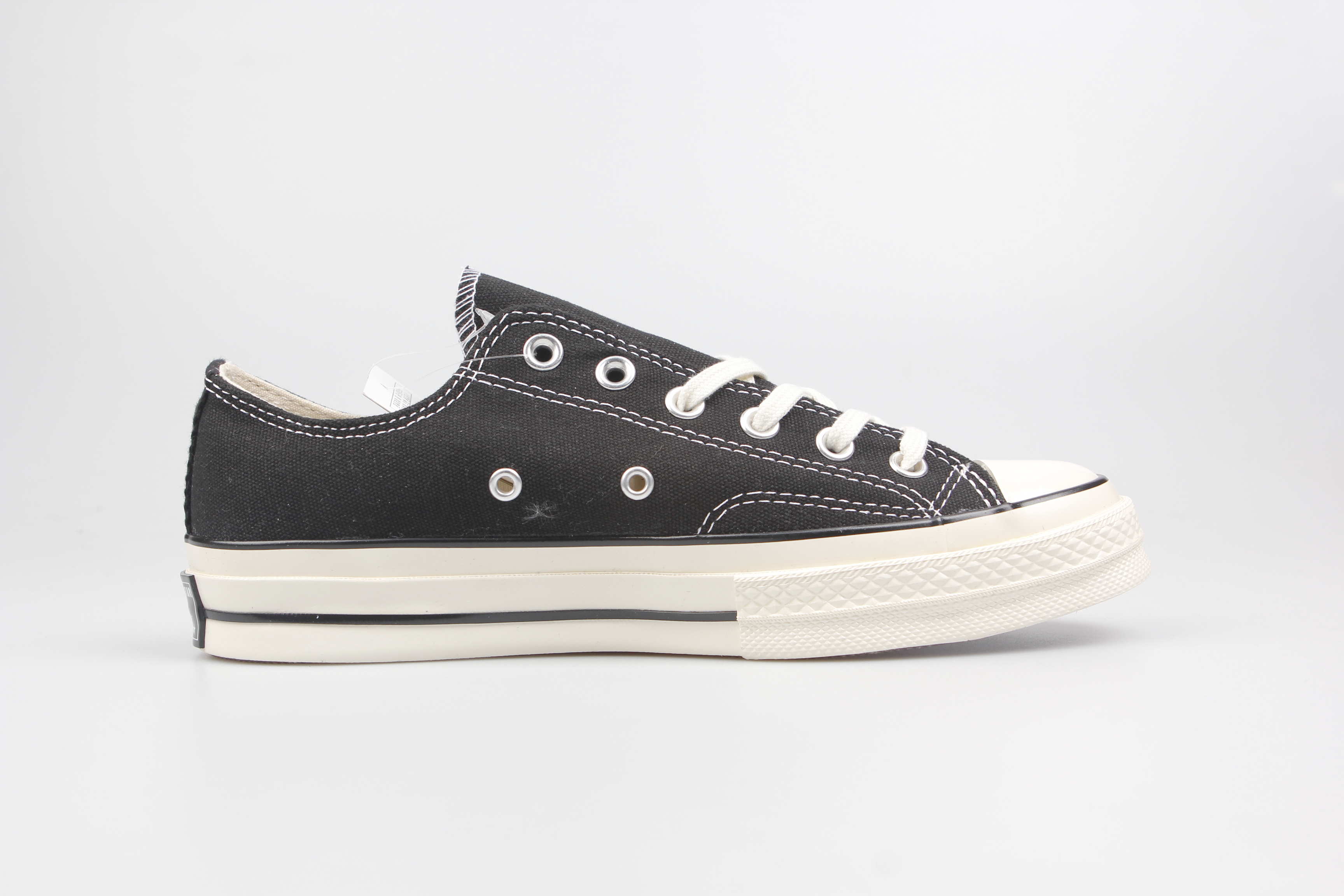85 2018黑标升级版converse all star匡威1970S三星标红高帮帆布鞋