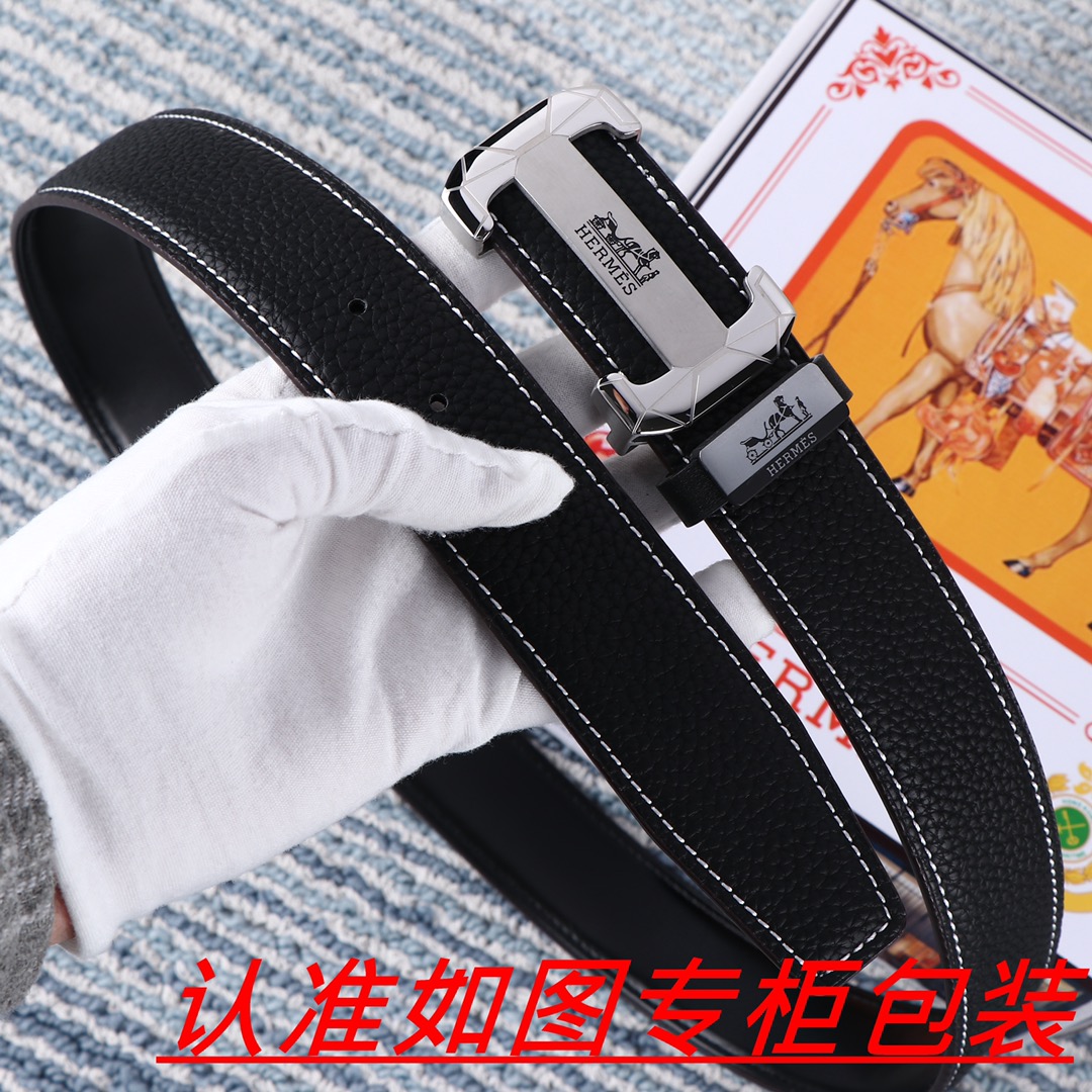 男士腰带爱马仕️原单男士皮带百分百头