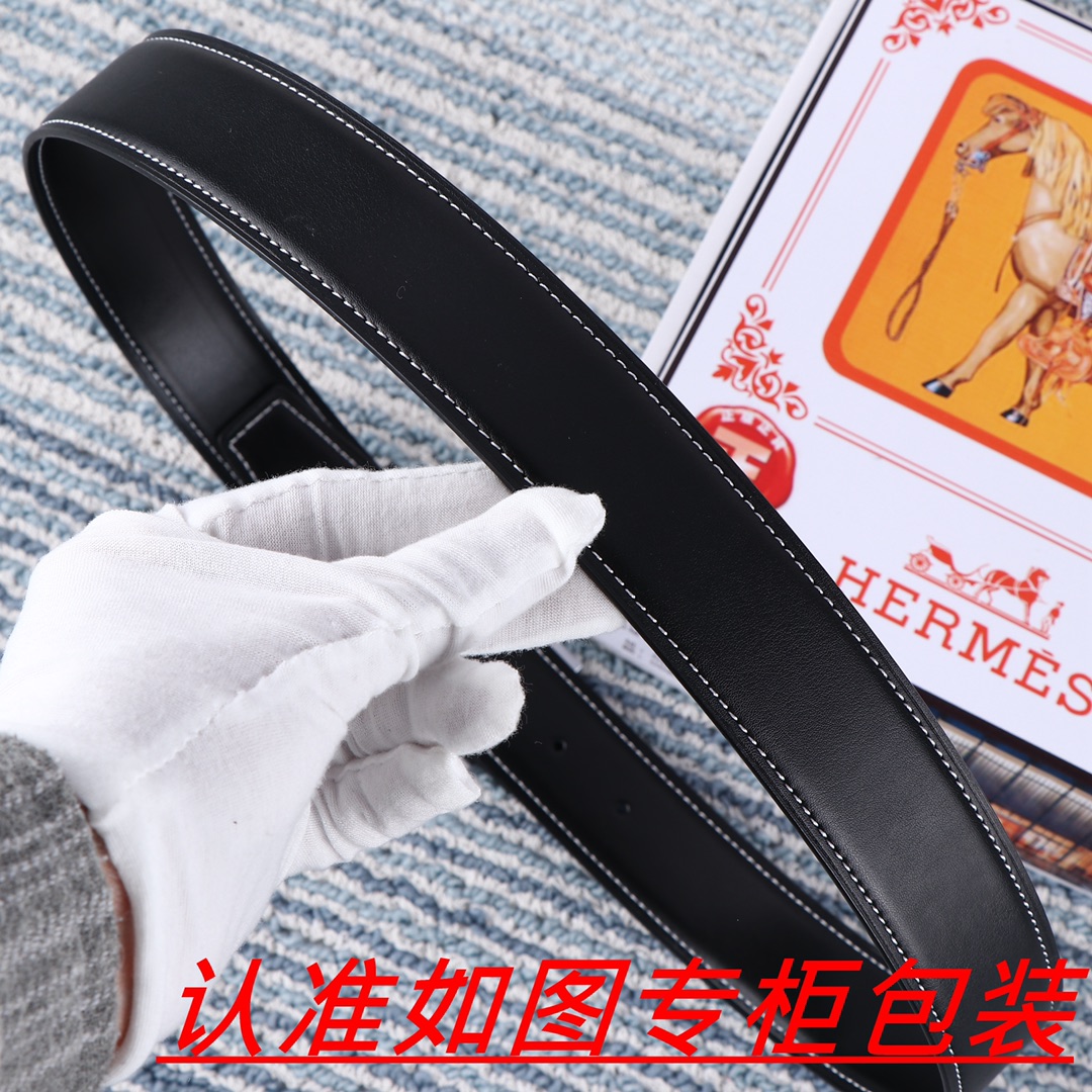 男士腰带爱马仕️原单男士皮带百分百头
