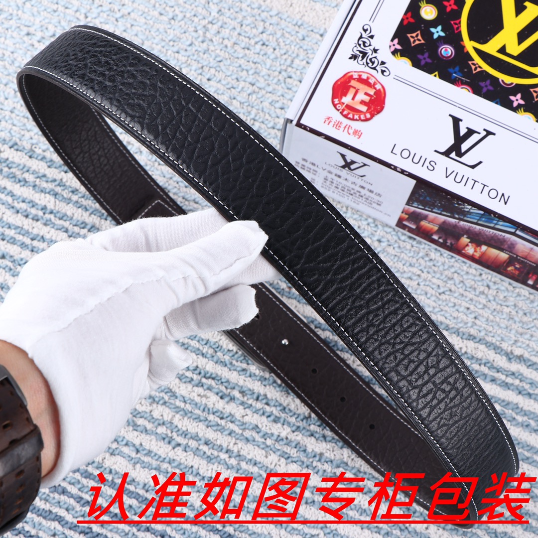 男士腰带LV路易斯登️原单男士皮带百